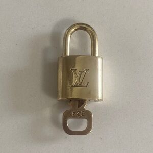 Louis Vuitton Brass Lock and Key #324